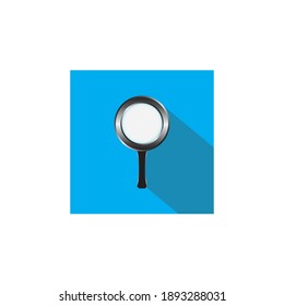 Magnifying glass icon vector logo design illustration,background.