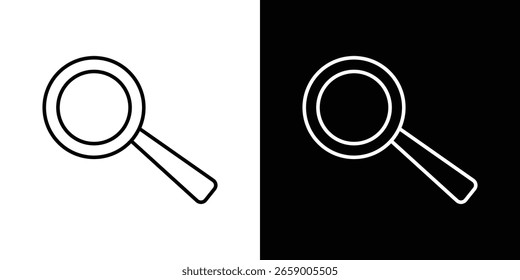 Icono de lupa en Vector. Logotipo