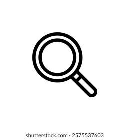 magnifying glass icon vector template design