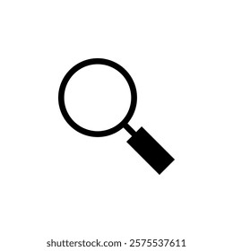 magnifying glass icon vector template design
