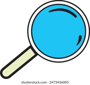 magnifying glass icon for your design