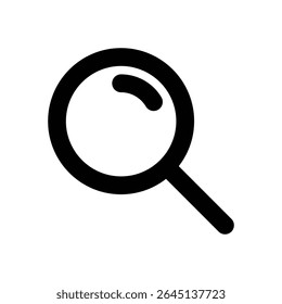 Ícone de Lupa, Zoom, Lupa, Pesquisa, Ampliação, Lentes Óticas - Ilustração de Vetor para Pesquisa, Exploração e Descoberta