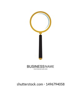 magnifying glass icon.logo element illustration magnifying glass symbol design.colored collection,magnifying glass concept,can be used in web and mobile.