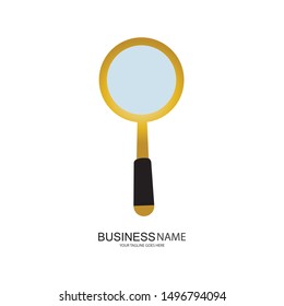 magnifying glass icon.logo element illustration magnifying glass symbol design.colored collection,magnifying glass concept,can be used in web and mobile.