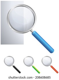 Magnifying Glass - Illustration