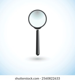 Magnifying glass illustration vector design
