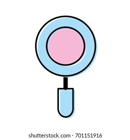 magnifying glass instrument to exploration search