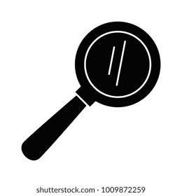 magnifying glass isolated icon