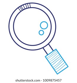 magnifying glass isolated icon