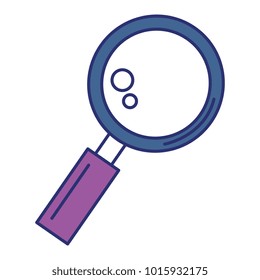 magnifying glass isolated icon