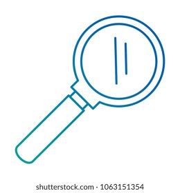 magnifying glass isolated icon