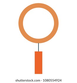 magnifying glass isolated icon