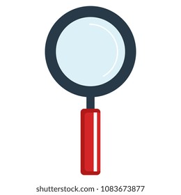 magnifying glass isolated icon