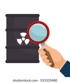 magnifying glass isolated icon