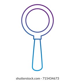 magnifying glass isolated icon