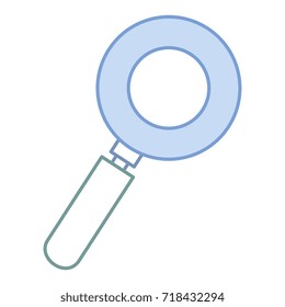 magnifying glass isolated icon