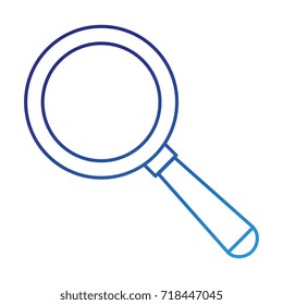 magnifying glass isolated icon