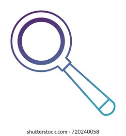 magnifying glass isolated icon