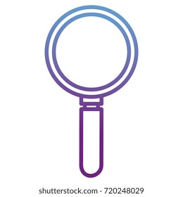 magnifying glass isolated icon