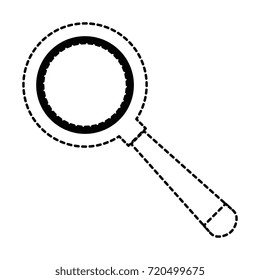 magnifying glass isolated icon