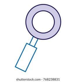 magnifying glass isolated icon