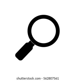 Magnifying glass isolated icon vector illustration graphic design