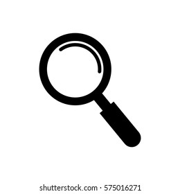 Magnifying glass isolated icon vector illustration graphic design