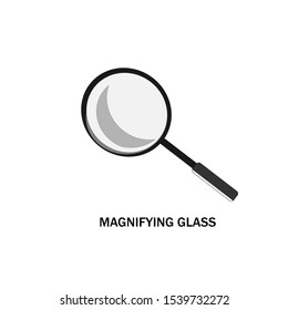 magnifying glass logo design. for the web