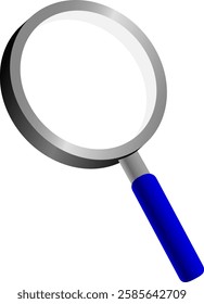 Magnifying glass. loupe sign vector illustration.
