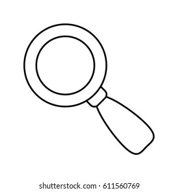 magnifying glass lupe