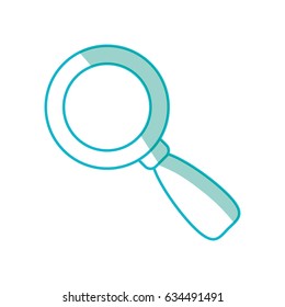 Magnifying glass lupe