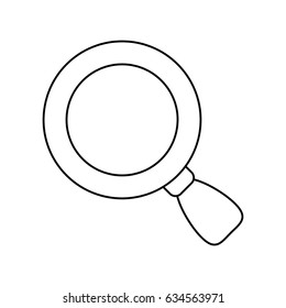 Magnifying glass lupe