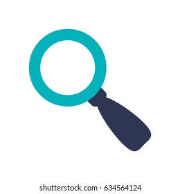 Magnifying glass lupe
