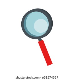 Magnifying glass lupe