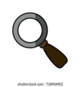 Magnifying glass lupe