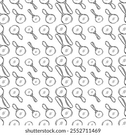magnifying glass pattern. magnifying seamless pattern. doodle magnifying glass seamless pattern. doodle magnifying glass background