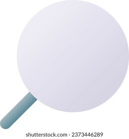 Magnifying glass pixel perfect flat gradient two-color ui icon. Online search. Seeking information. Simple filled pictogram. GUI, UX design for mobile application. Vector isolated RGB illustration