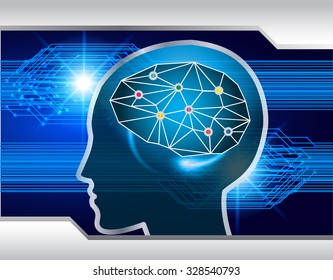 Magnifying Glass scanning and identifying a computer virus. Anti virus protection and computer security concept. PC. one zero. scan.technology digital website internet web. Brainstorm,Brain.Bulb Ideas