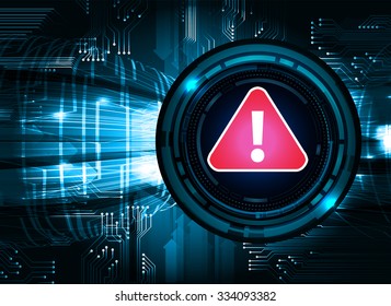 Magnifying Glass scanning and identifying a computer virus. Anti virus protection and computer security concept.