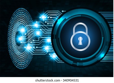Magnifying Glass scanning and identifying a computer virus. Antivirus protection and computer security concept. PC. one zero. scan. technology digital website internet web. vector. lock, key, Padlock
