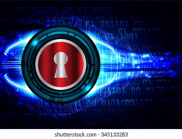 Magnifying Glass scanning and identifying a computer virus. Antivirus protection and computer security concept. PC. vector one zero. scan. technology digital website internet web. key