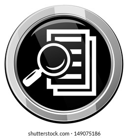 Magnifying glass - Search the document. 