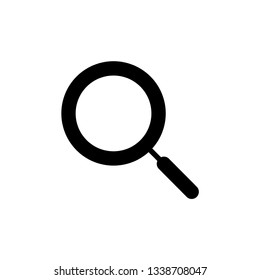 Magnifying glass, search icon