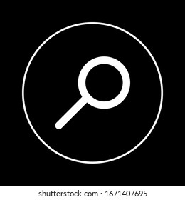 Magnifying glass or search icon