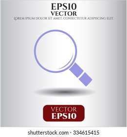 Magnifying glass, search icon
