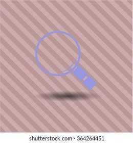 Magnifying glass, search icon