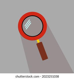 Magnifying glass for search. Icon flat style, business illustration
Search magnifying glass icon. Vector graphics in a flat style.

