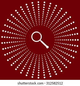 Magnifying glass. Search. icon. vector design