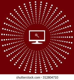 Magnifying glass. Search. icon. vector design