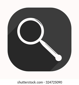 Magnifying glass. Search. icon. vector design